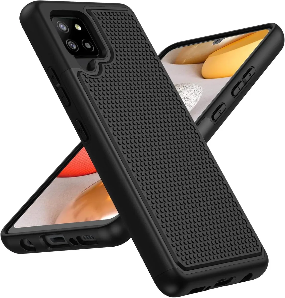 Transcend Transcend Galaxy A42 5G Case Dual Layer 6.6inch Matte Black — product photo