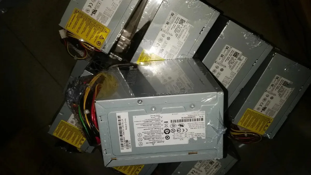 Supersuperuncle Supersuperuncle 350W server power supply for Dell PS-6351-2 ATX0350P5WA 540 560 580MT — product photo