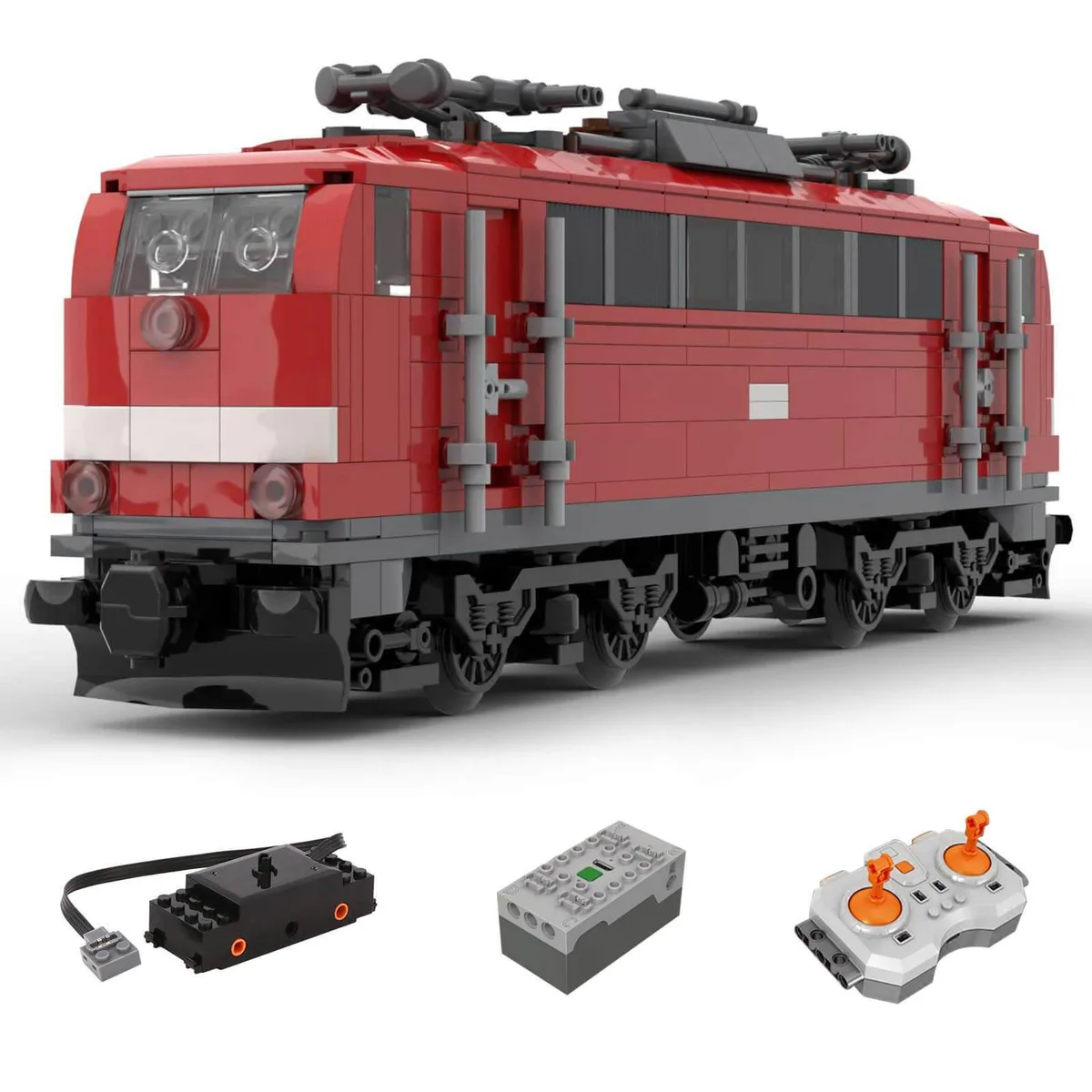 ZITIANYOUBUILD ZITIANYOUBUILD MOC-66424 630Pcs Electric Locomotive Building Set — product photo