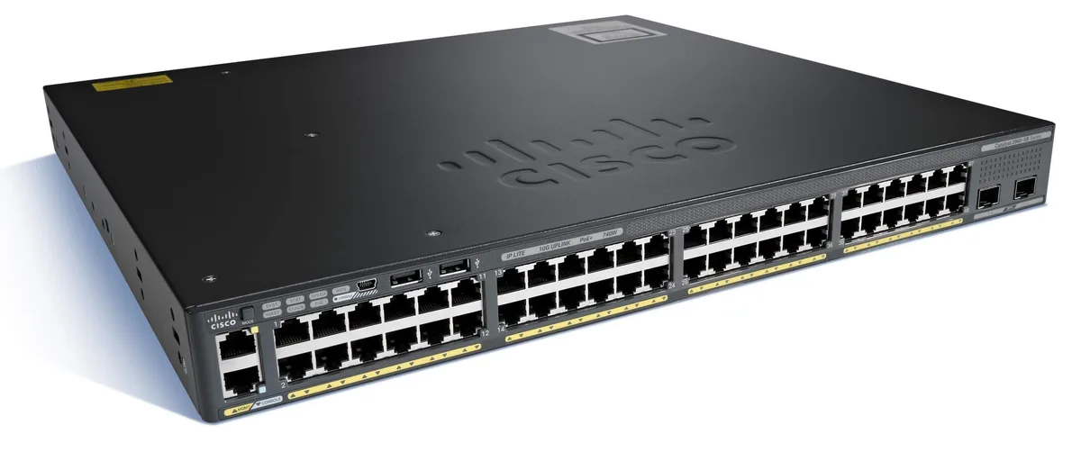 EVESKY EVESKY WS-C2960XR-48FPD-L network switch 48 port 740W — product photo