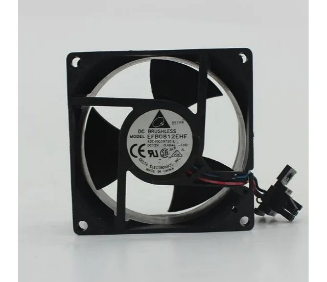 Fans Fans Delta EFB0812EHF-R00 80 mm 12 V 0.68 A 4100 RPM case fan — product photo