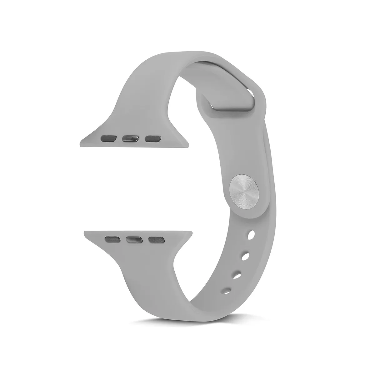 ORATAL ORATAL Silicone Watch Band 44mm Grey for Apple Watch 38/40/41/42/43/44/45mm — product photo