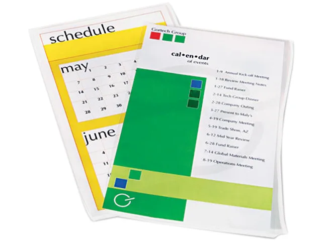 FELLOWES FELLOWES 52226 Laminating Pouches 3 mil 14.5 x 9 in 50 Pack — product photo