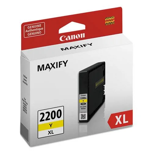 Canon Canon 9270B001 PGI-2200XL Yellow Ink Cartridge (Genuine Brands) — product photo