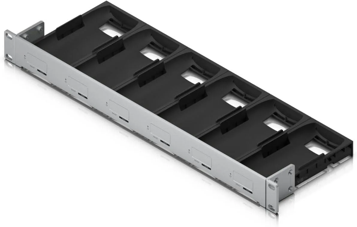 Ubiquiti Networks Ubiquiti Networks UACC-AI-Port-RM 1U Rack Mount for 6 AI Ports, Steel, Black — product photo
