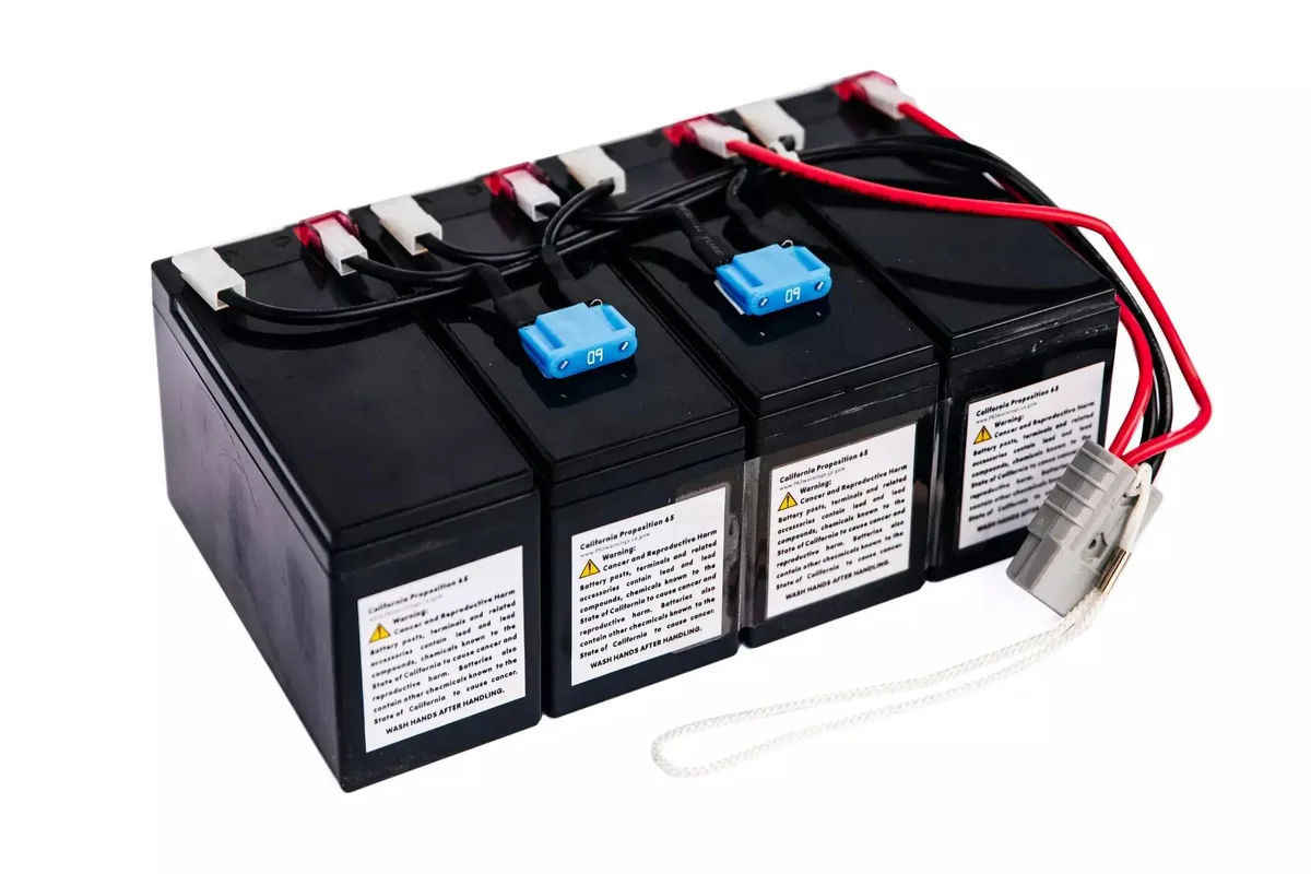 PowerWarehouse PowerWarehouse RBC25-PW replacement battery for SU1400RMXL3U SU1400RMXLB3U SU1400RMXLI3U — product photo