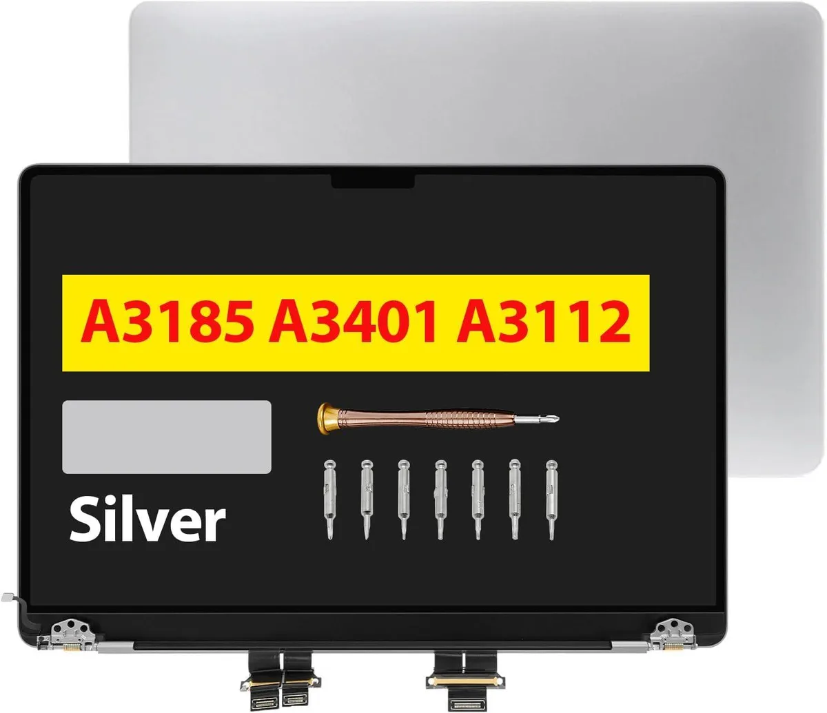 NUOLAISUN NUOLAISUN 14.2" Screen Replacement MacBook Pro A3185 2024 M4 EMC 8623 3024x1964 Silver — product photo