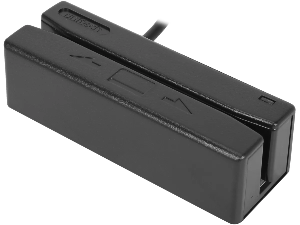 UNITECH UNITECH MS246 credit card reader USB 3-track bi-directional — product photo