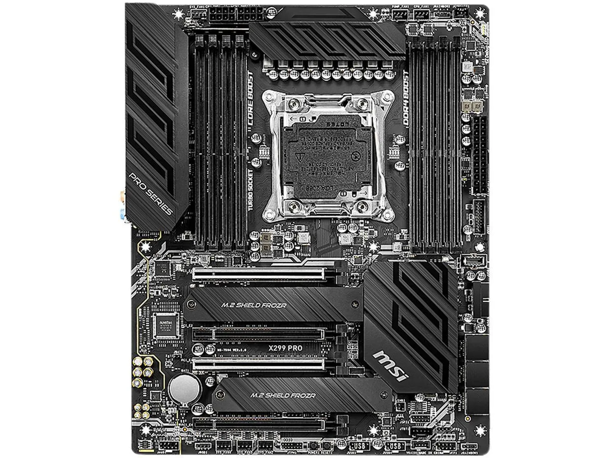 MSI MSI PRO X299 PRO LGA 2066 Intel motherboard — product photo