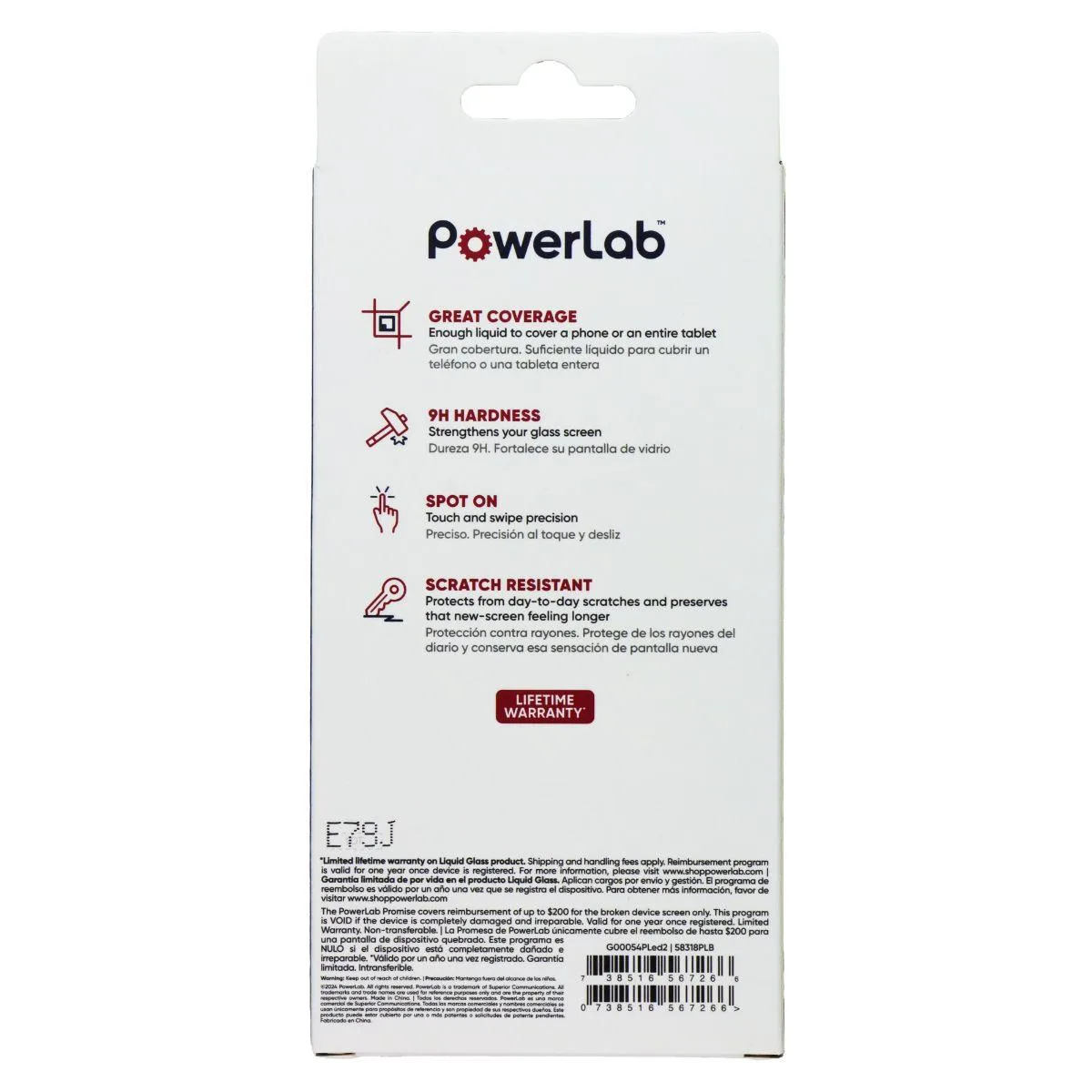 PowerLab PowerLab Liquid Glass Screen Protection Cover — product photo