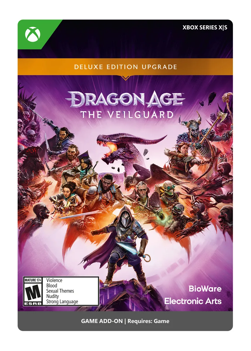 Electronic Arts Electronic Arts 7D4-00736 Dragon Age The Veilguard Deluxe Edition Upgrade Xbox Series X|S downloadable game — product photo