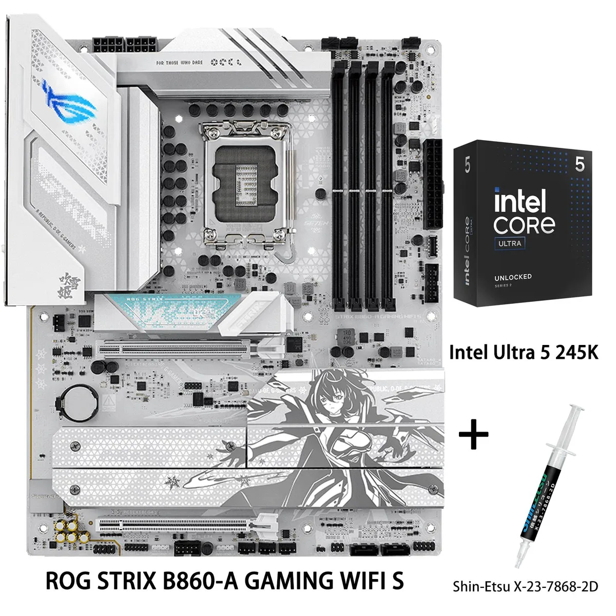 ASUS ASUS ROG STRIX B860-A GAMING WIFI S + Ultra 5 245K Combo — product photo