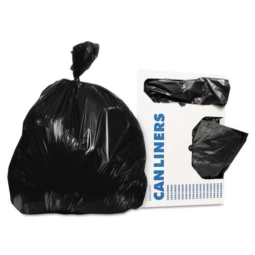Heritage Heritage Low-Density Can Liners 20-30 gal .9 mil 30 x 36 Black 200/CT grounds maintenance — product photo