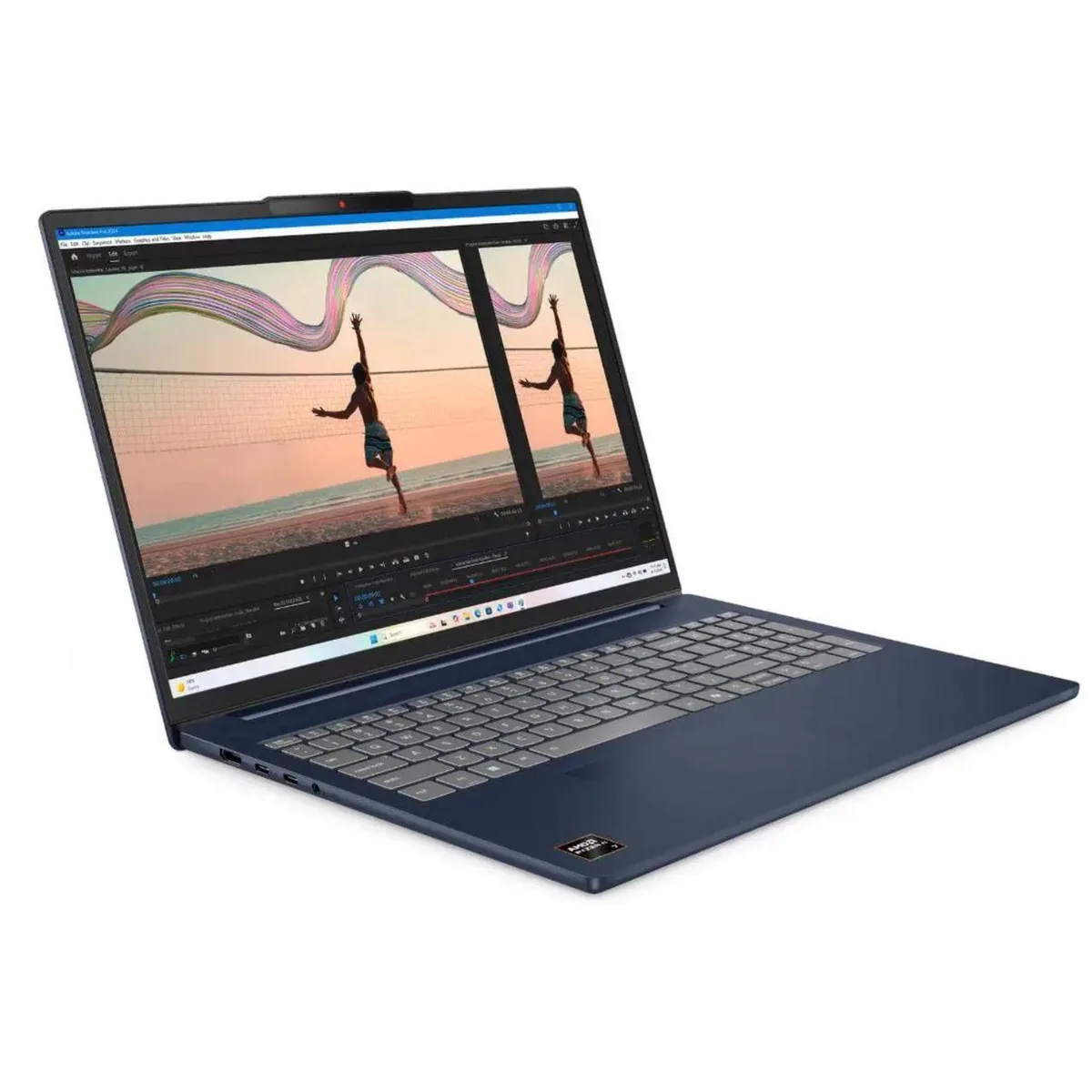 Lenovo Lenovo IdeaPad Slim 5 16" Touchscreen Ryzen AI 7 350 16GB 1TB SSD Radeon 860M Cosmic Blue 83HY001KUS — product photo