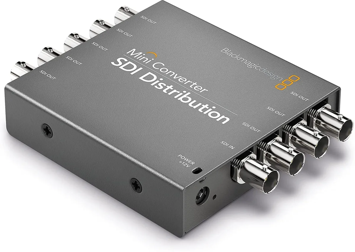 Blackmagic Design Pty. Ltd. Blackmagic Design Mini Converter SDI Distribution media converter — product photo