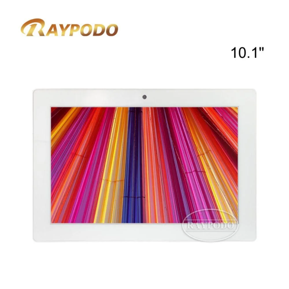 RAYPODO RAYPODO 10.1" RK3568 2GB 16GB Android 11 White POE all-in-one PC — product photo