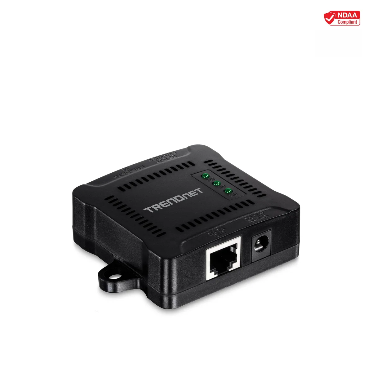 TRENDnet TRENDnet TPE-104GS Gigabit PoE Splitter power splitter cord — product photo