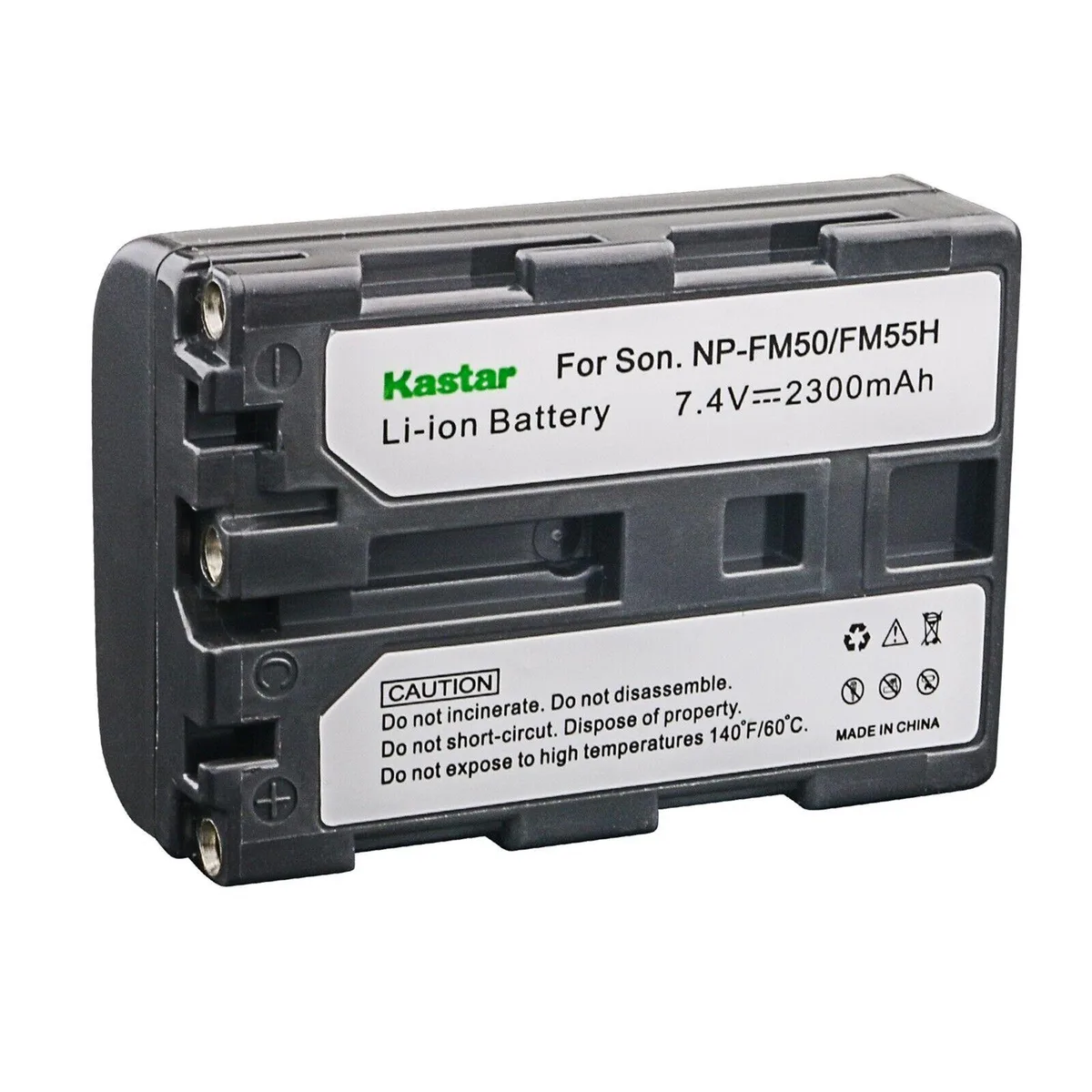 Kastar Kastar NP-FM50 / NP-FM55H Li-Ion Camera Battery 7.4V 2300mAh 1-Pack — product photo