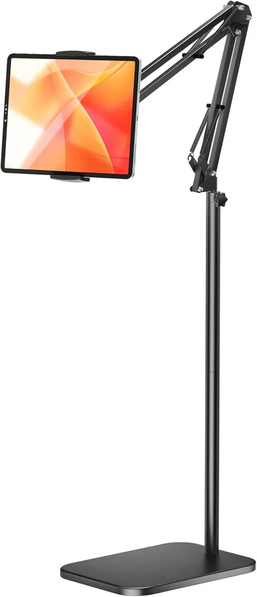 MCHOSE MCHOSE Tablet Floor Stand 4.5LB Base 27.5-59.05in 360° 4.7-12.9in — product photo