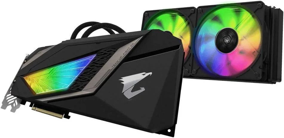 GIGABYTE GIGABYTE GeForce RTX 2080 Xtreme Waterfoce 8GB GDDR6 graphics card — product photo