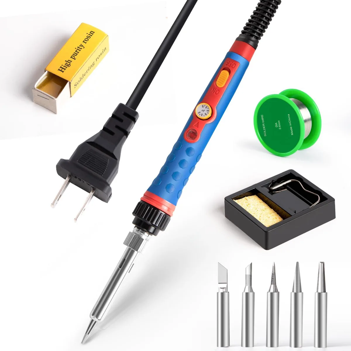 KEHIPI KEHIPI 60W 110V Soldering Kit 60w Blue — product photo