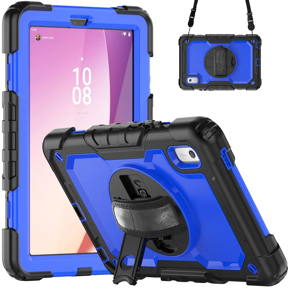 Timoom Timoom Heavy Duty Case BluePC 9.0" Tab M9 360° Stand Strap 310 2023 — product photo