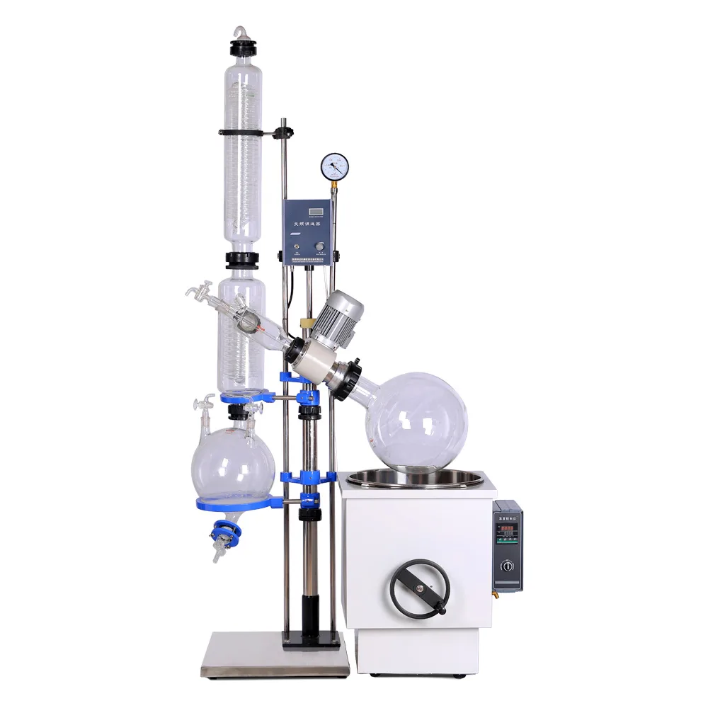 HNZXIB HNZXIB RE-2002 20L Rotary Evaporator 110V Water Bath Lifting — product photo