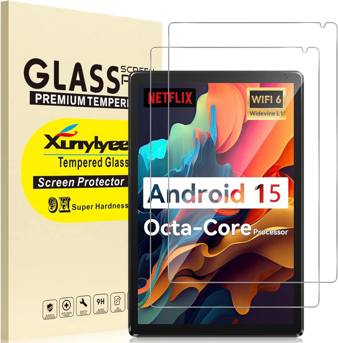 Leelbox Leelbox Screen Protector for URAO C107 10.1 Inch 2 Pack — product photo