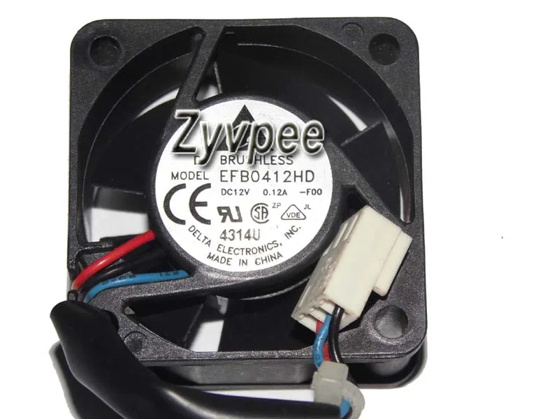 Zyvpee Zyvpee EFB0412HD-F00 40mm 12V 0.12A 3-Pin Case Fan — product photo