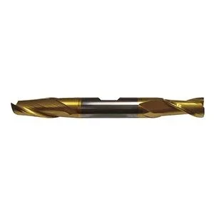YG-1 Tool Company YG-1 Tool Company Carbide End Mill Square Double End 1/8 in Diameter 3/8 in Shank TiN 2 Flute List 5025 — product photo