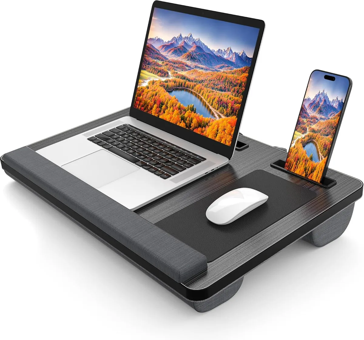 BFKK BFKK Laptop Lap Desk 17 in Black 21.65 x 14.57 in 3.9 lb — product photo
