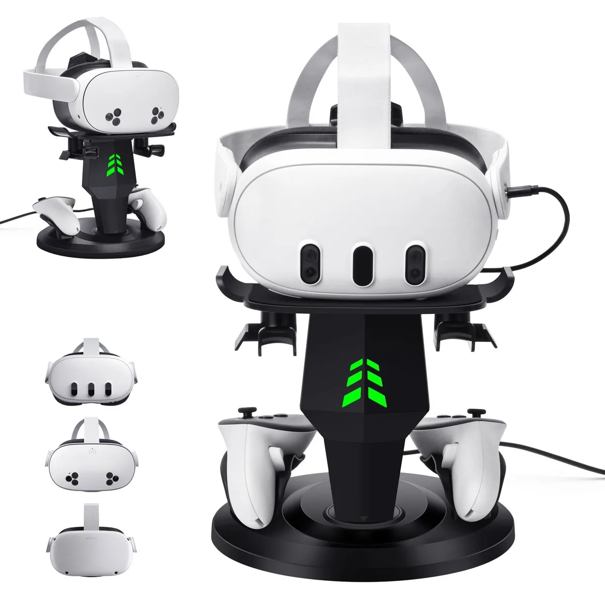BoboVR C1Pro Charging Dock for Meta Quest 3S/3/2, Orange — product photo