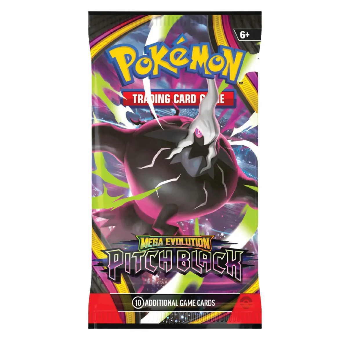 Pokemon Pokemon ME5 Mega Evolution Pitch Black Booster Pack Mega Darkrai ex Trading Card — product photo