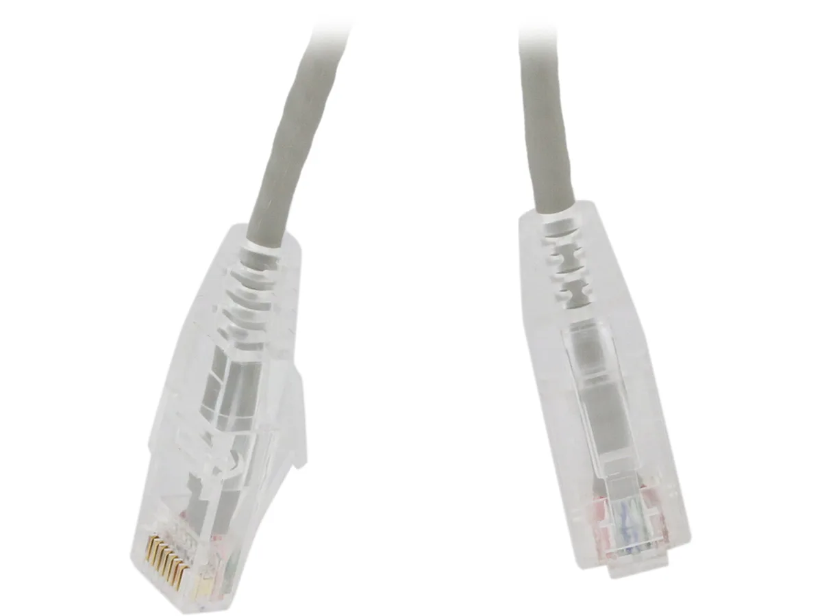 Nippon Labs Nippon Labs SLCAT6-28-14GY network ethernet cable Cat 6 14 ft 28 AWG 550 MHz Gray — product photo