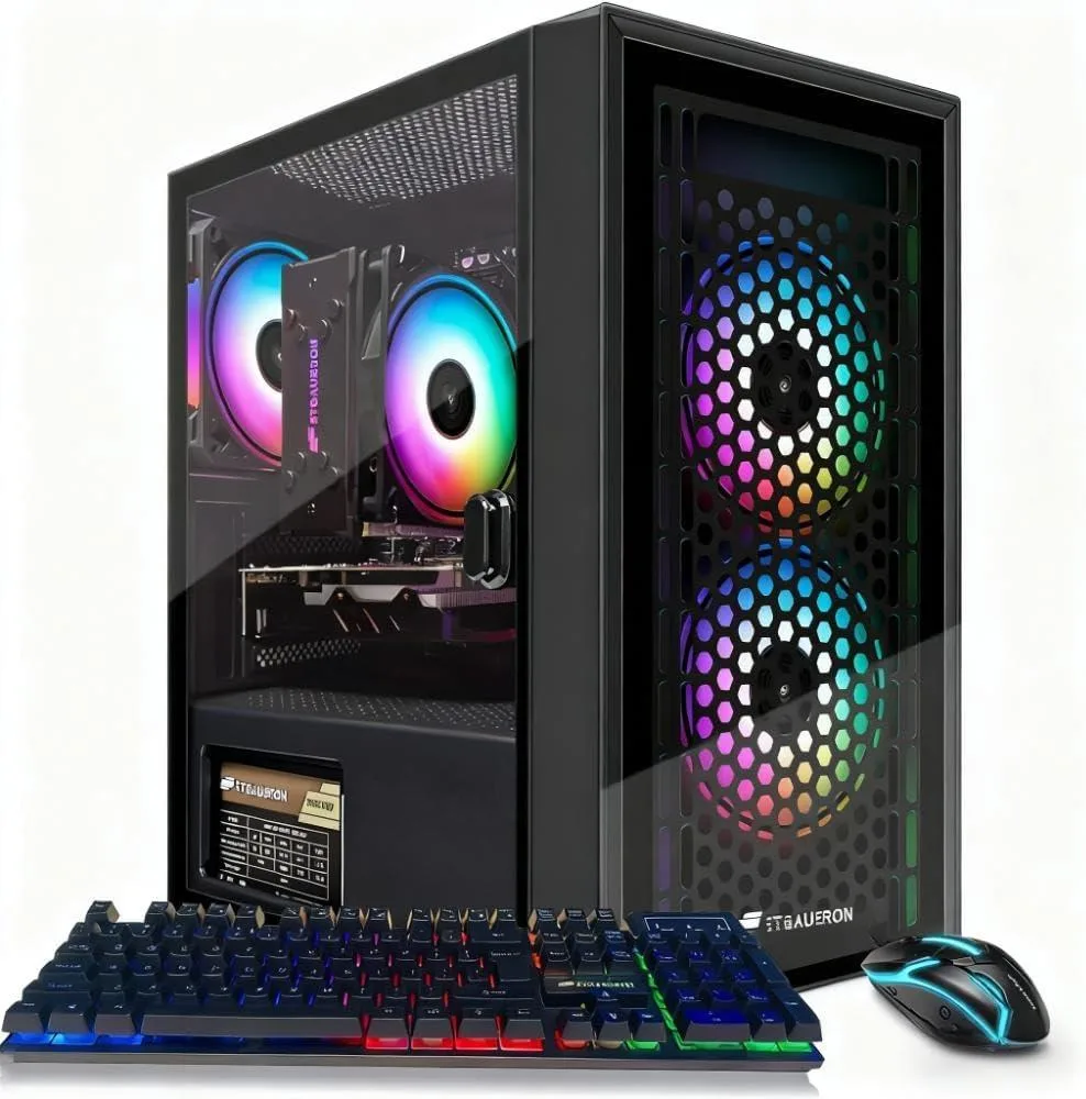 STGAubron STGAubron ABR0122 Gaming PC Core i7-4770 3.4GHz RX 560 32GB 512GB — product photo