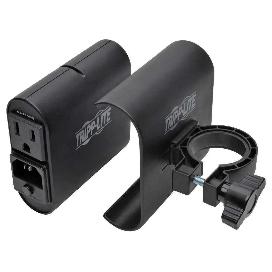 Tripp Lite Tripp Lite DMACUSB AC/USB Charging Clip shelving 3.4 A 4 outputs black — product photo