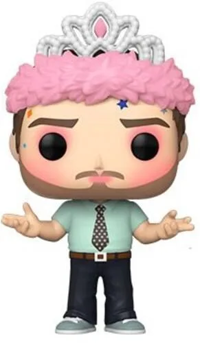 Funko Funko Pop! Parks &amp; Recreation Andy as Princess Rainbow Sparkle action figure — product photo