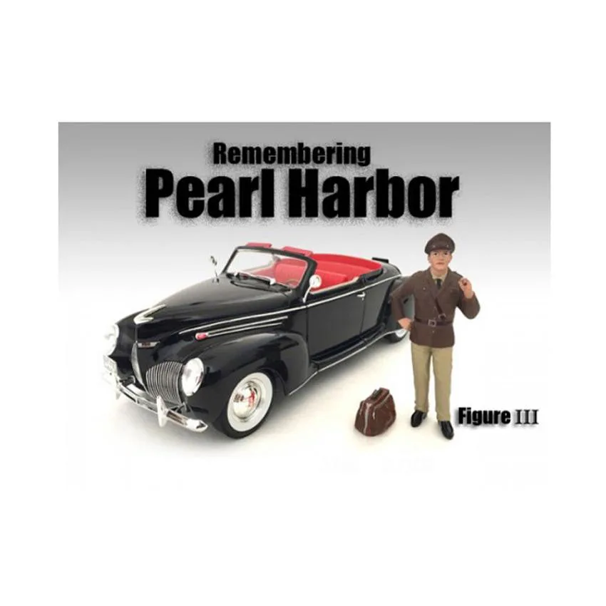 American Diorama American Diorama Remembering Pearl Harbor Figure III 1:18 Scale — product photo