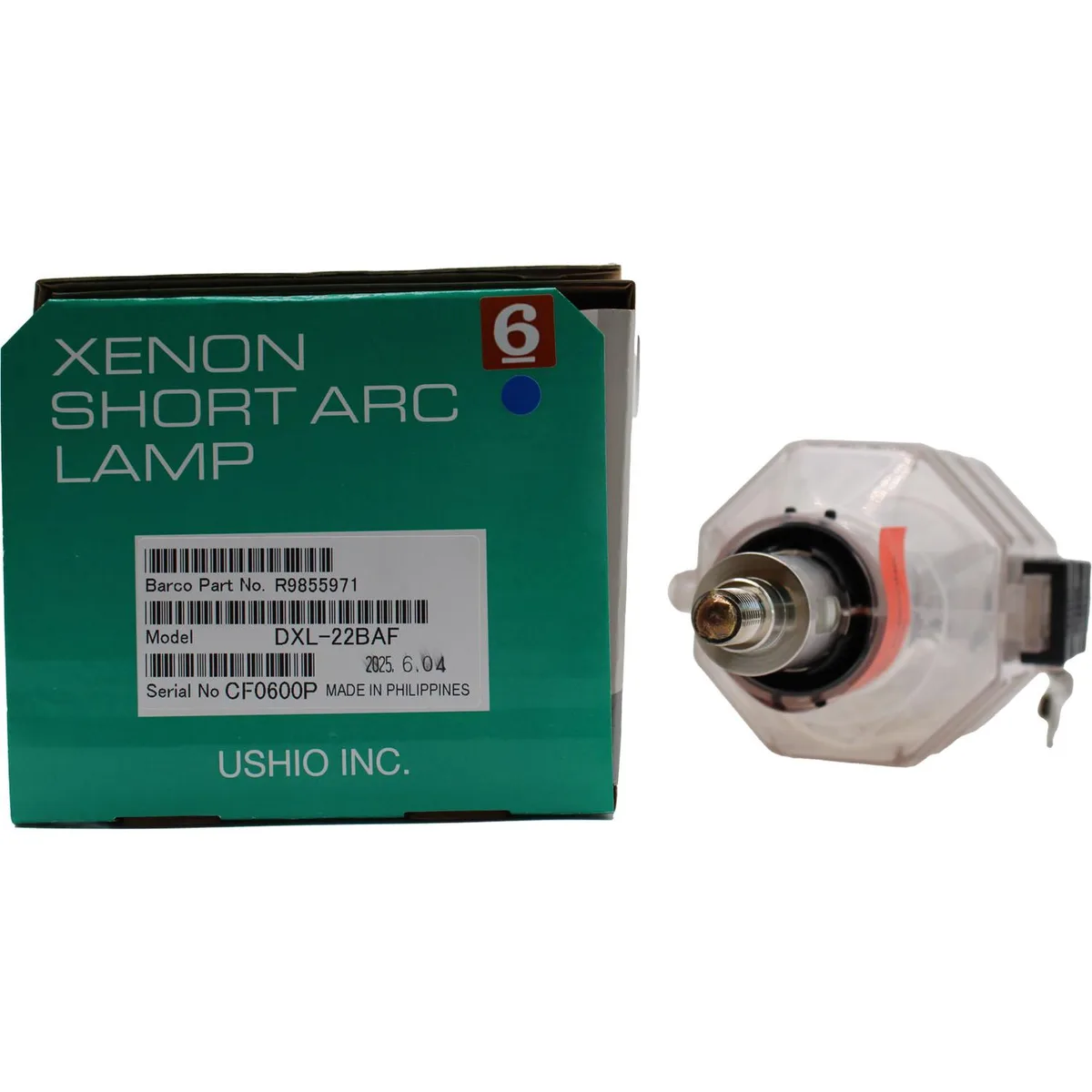 Jaspertronics Jaspertronics DP-1500-2.2kW-LAMP 2200W projector lamp — product photo
