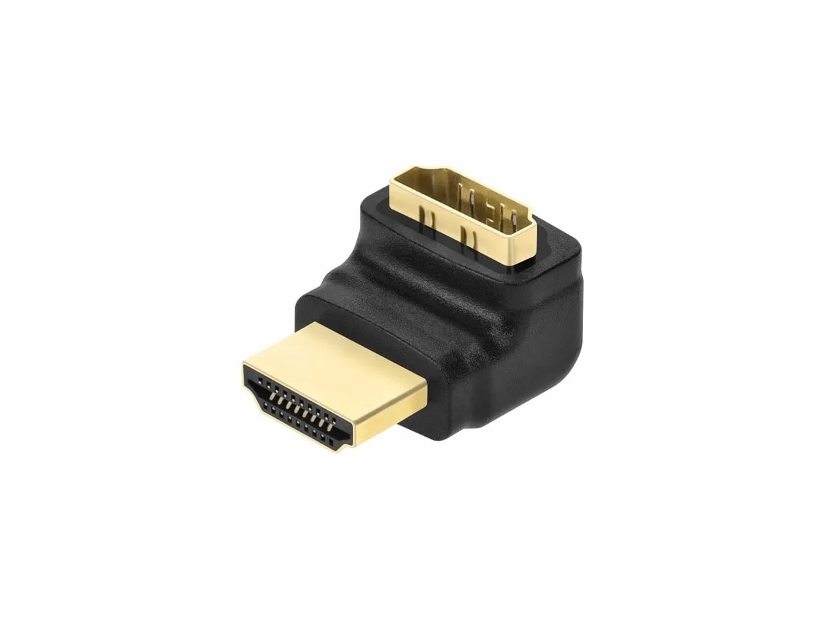 Monoprice Inc. Monoprice 103850 HDMI Port Saver Male to Female 270 Degree — product photo