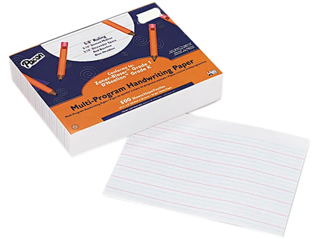Pacon Pacon 2420 Handwriting Paper 5/8" Rule 500 Sheets — product photo