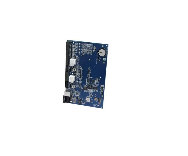 Honeywell PRO42IC wall-mountable access control panel, metal enclosure, Ethernet and Wiegand ports visible