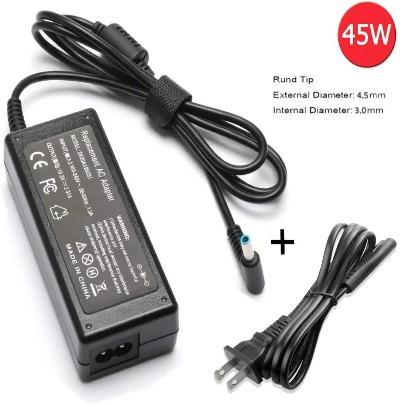 RAYBESTOS UNBRANDED RAYBESTOS UNBRANDED 45W 19.5V AC Adapter 4.5*3.0mm Blue Tip — product photo