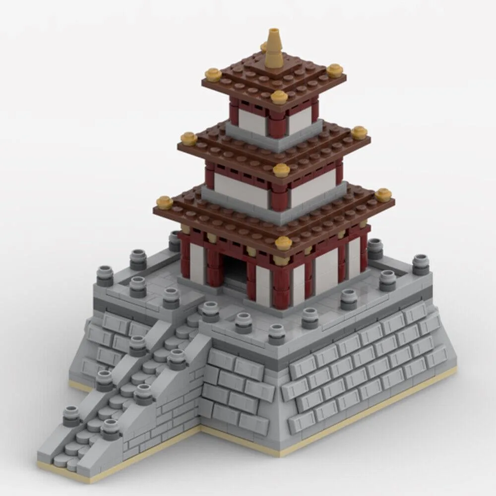 ZITIANYOUBUILD ZITIANYOUBUILD MOC-50669 Raised Pagoda 665 Parts Educational — product photo