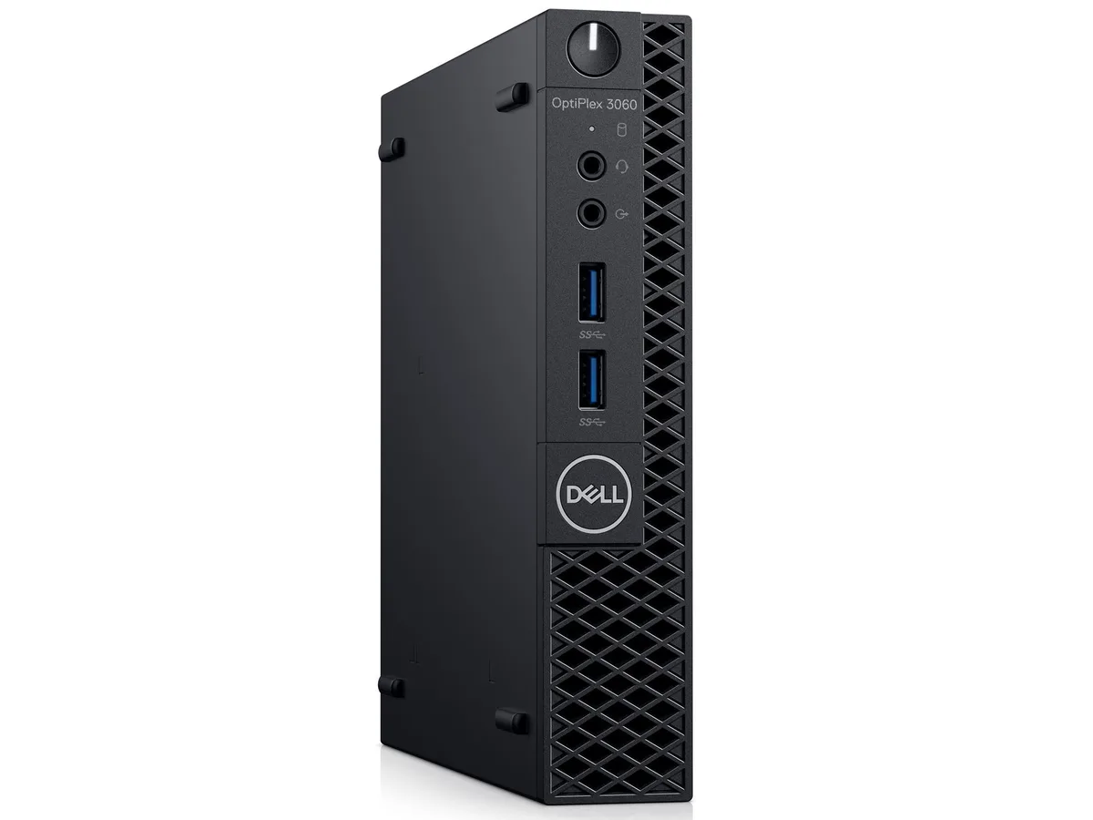 DELL DELL 3060 Micro desktop PC, i5-8500T 2.1/3.5 GHz, 16 GB DDR4, 256 GB SSD, Windows 10 Pro — product photo