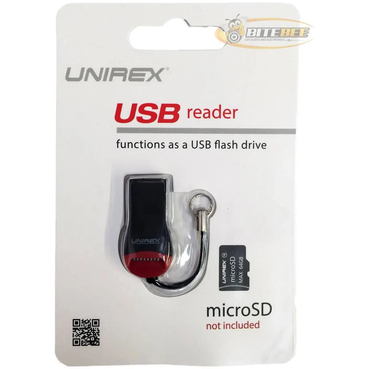 Unirex Corporation Unirex Corporation USR001 USB card reader (MicroSD up to 32GB) — product photo