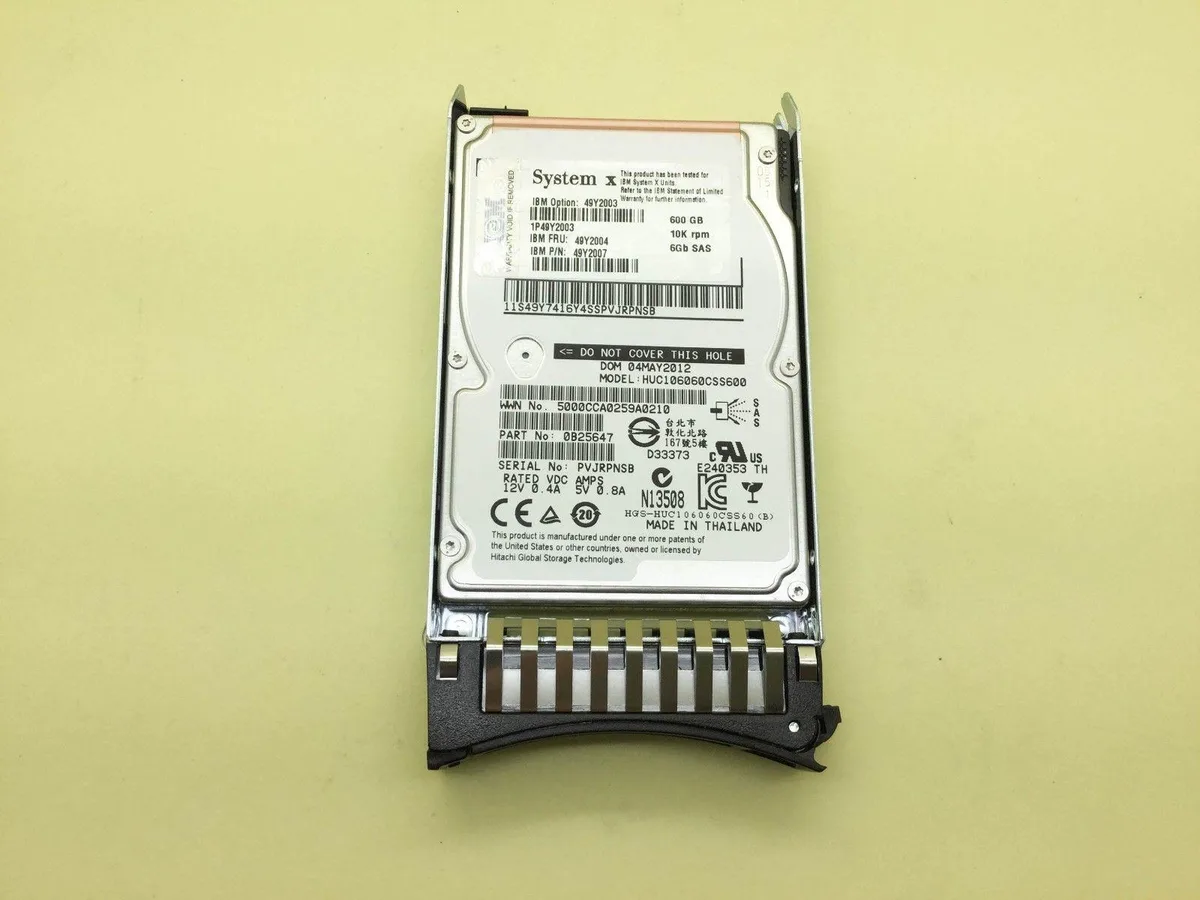 IBM IBM 49Y2004 600 GB 10000 RPM 2.5" SAS internal hard drive — product photo