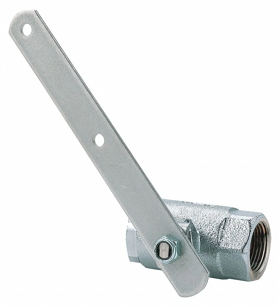 Haws Haws SP260 Ball Valve, Chrome Plated Brass, Stainless Steel, Silver, traffic safety equipment — product photo