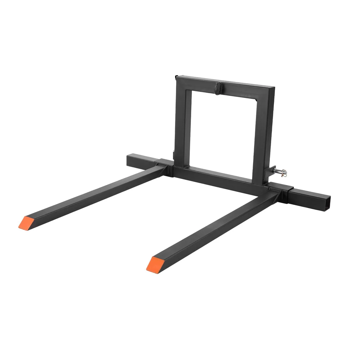 VEVOR VEVOR 3-Point Hitch Pallet Forks 1500 lbs 50 in Total Length 28.9-46 in Adjustable Width Category 1 — product photo