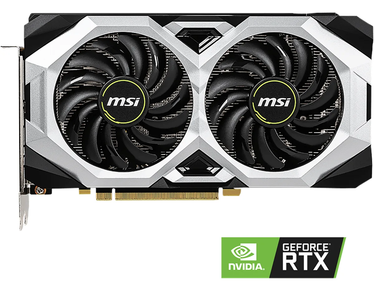 MSI MSI 2060SuperVentusGPOC GeForce RTX 2060 SUPER graphics card — product photo